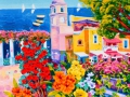 60 X 70 LA PIAZZETTA DI CAPRI E MILLE RICORDI.jpg