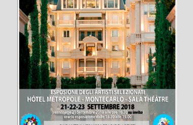 8° BIENNALE D’ARTE INTERNAZIONALE A MONTECARLO 2018