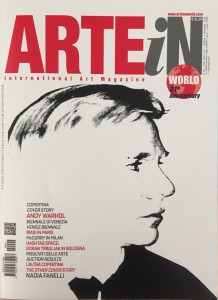 COPERTINA RIVISTA ARTE IN WORLD